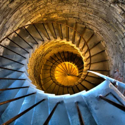 Coupures de Liens Énergétiques 6 Escalier montrant nos schéma répétitifs émotionnels