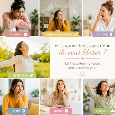 ThetaHealing® en ligne France Stress emotions confiance et blocages emotionnels